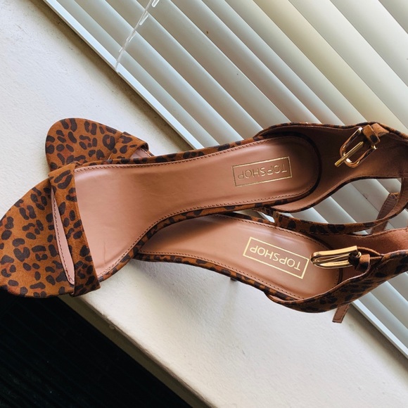 🔥TOPSHOP🔥 Susie Two Part Skinny Sandals. - Picture 5 of 6